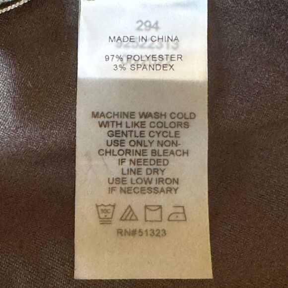 NWT $89 Vince Camuto Plus Pull-On Leggings. Pine forest color. 3X - Picture 6 of 6